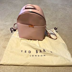 Ted Baker Light Pink Jenny Leather Backpack